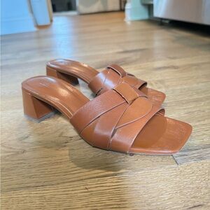Zara Tan Sandals size 8
